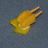 Dollhouse Miniature Popsicle, Melting, Lemon